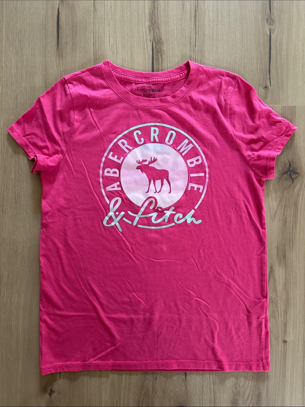 Abercrombie & Fitch Hot Pink Graphic Tee